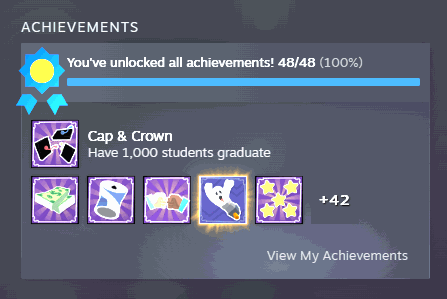 Two Point Campus — Honour Roll